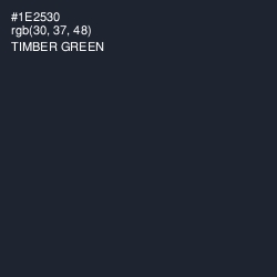 #1E2530 - Timber Green Color Image